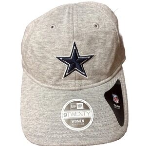 New Era Dallas Cowboys 9Twenty Women White Adjustable Strap Hat Cap